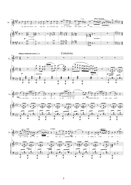 Verdi "I Lombardi alla prima Crociata" (Act2-II) "La mia letizia infondere" Soprano-Tenor and piano image number null