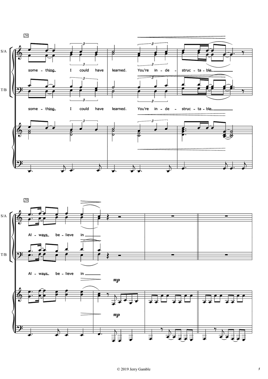 Gold 4-Part scores gallery preview page 5