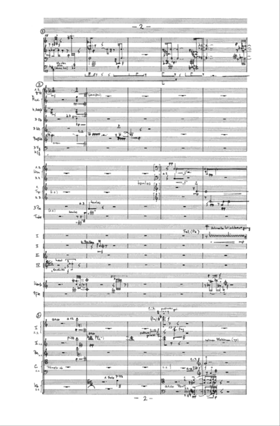 Ausklang Orchestra scores gallery preview page 3