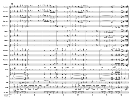 Beat Street - Conductor Score (Full Score)