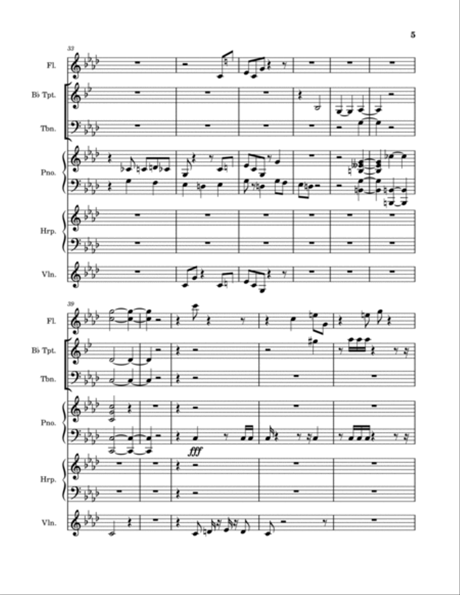 Dream of a River Dream of a River Chamber Orchestra scores gallery preview page 5