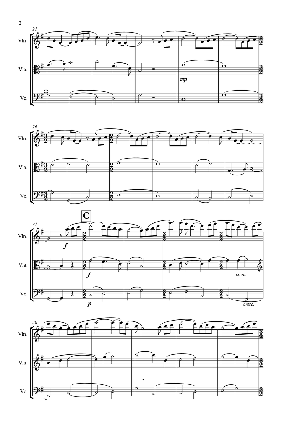 Barbara Allan String Trio scores gallery preview page 2