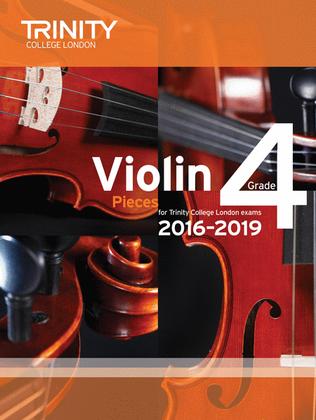 Book cover for Violin Exam Pieces 2016-2019: Grade 4 (score & part)