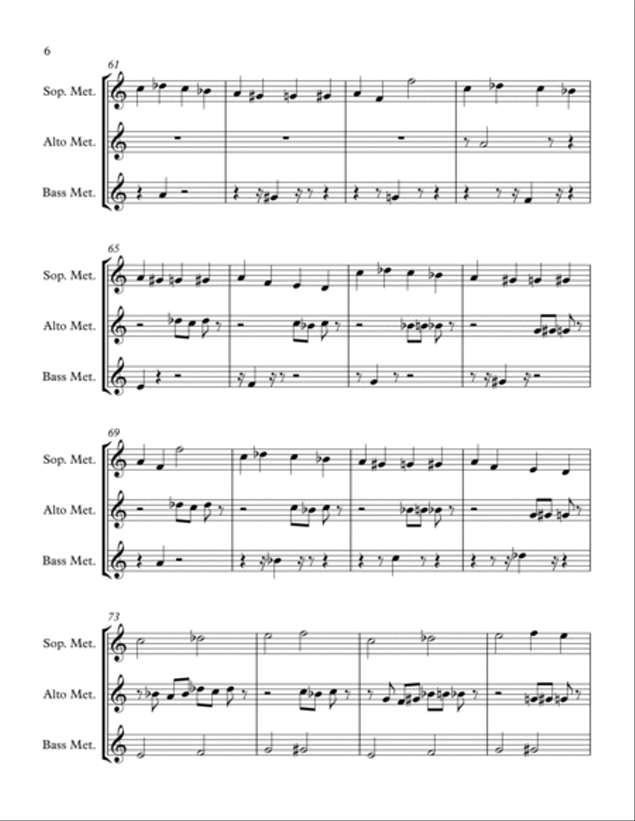 Opus 47 - Speaking with stars Percussion Ensemble scores gallery preview page 6