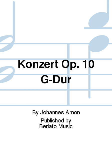 Konzert Op. 10 G-Dur