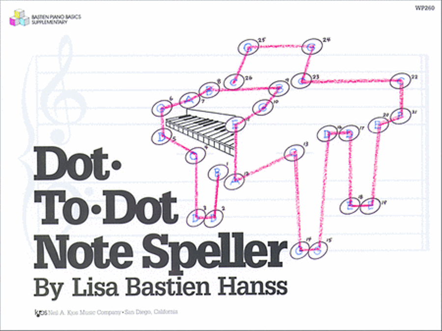 Dot To Dot Note Speller Piano Method scores gallery preview page 1