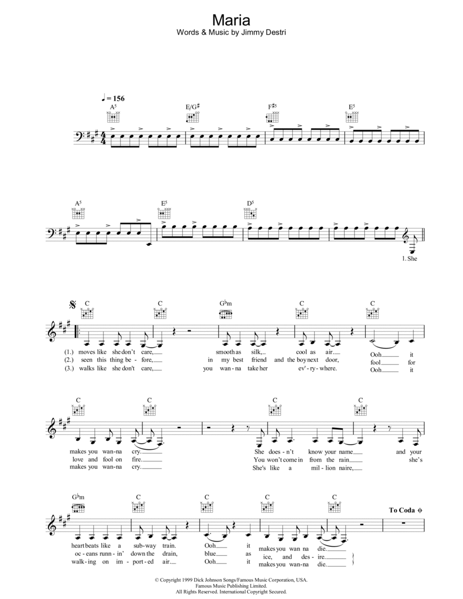Maria Piano scores gallery preview page 1