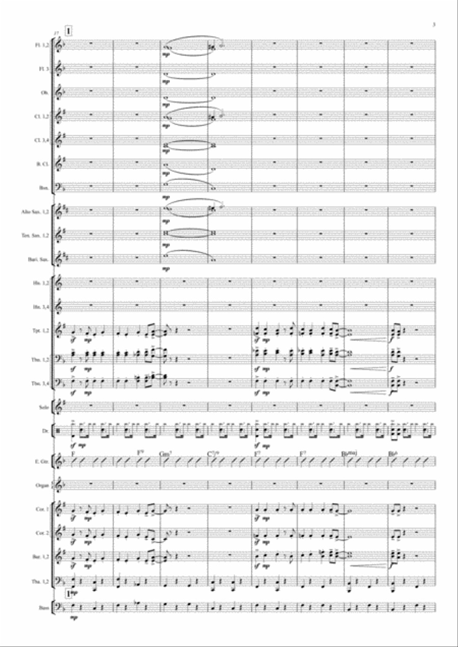 I Can't Give You Anything but Love, Baby Marching Band scores gallery preview page 4