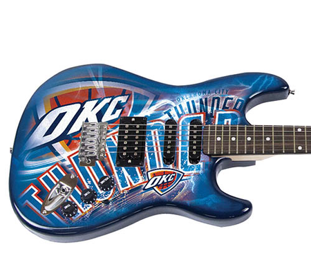 Oklahoma City Thunder Northender Guitar