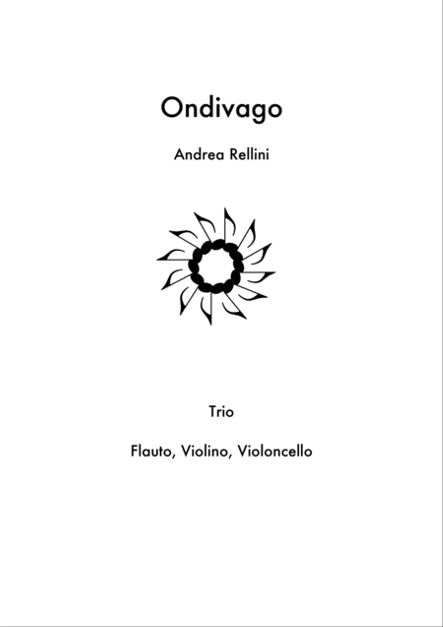 Ondivago (Trio: flute, violin, cello)