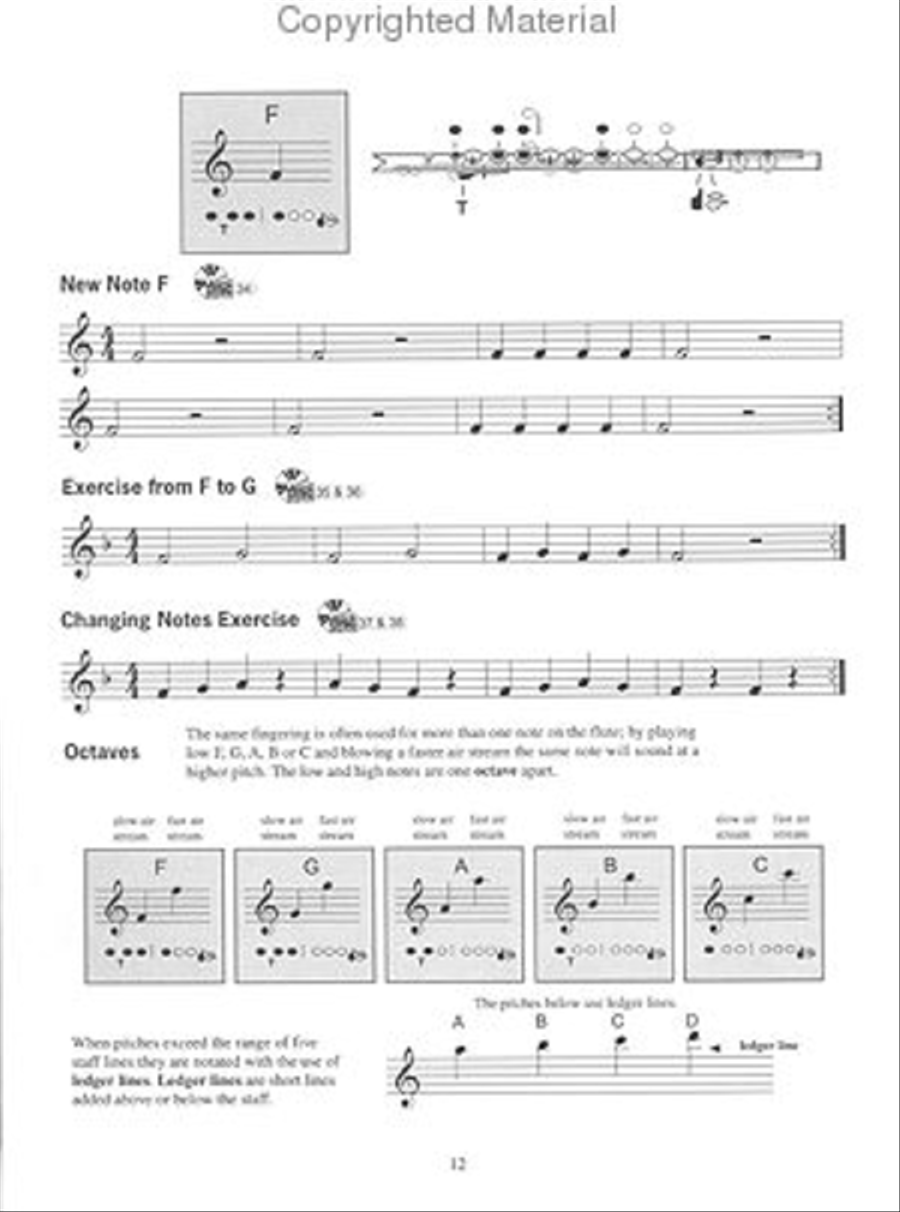 First Lessons Flute First Lessons Flute Flute scores gallery preview page 2