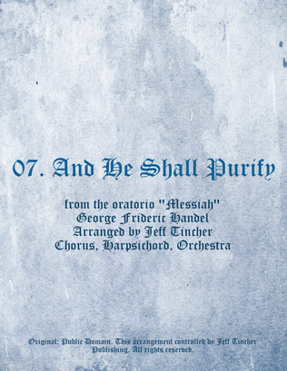 Book cover for 07. And He Shall Purify
