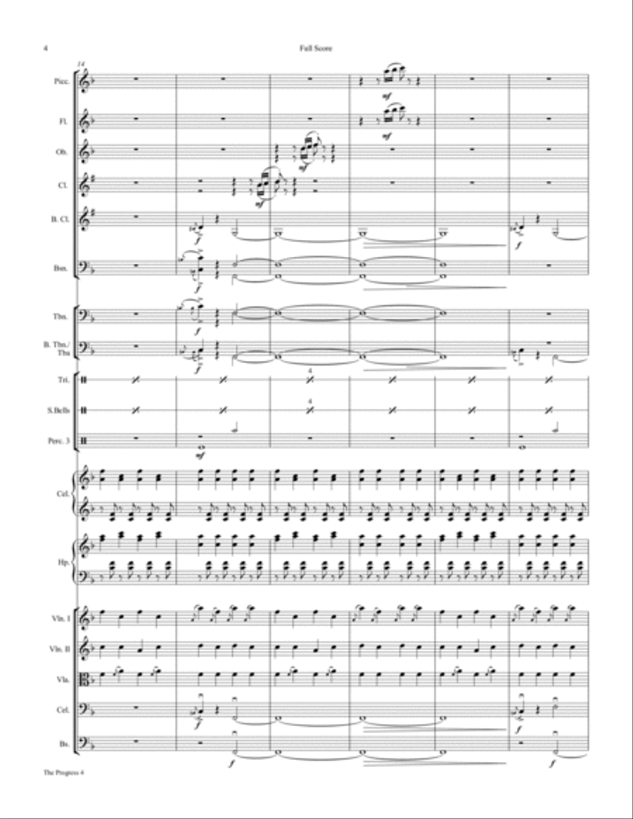 Progress of Wenceslas, The (Good King Wenceslas)- orchestra Full Orchestra scores gallery preview page 5