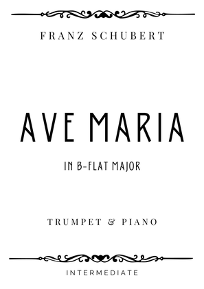 Book cover for Schubert - Ave Maria in B-Flat Major - Intermediate