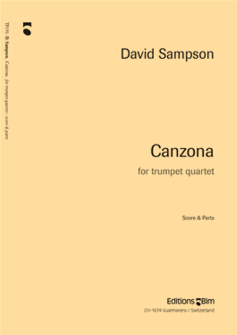 Canzona Trumpet scores gallery preview page 1