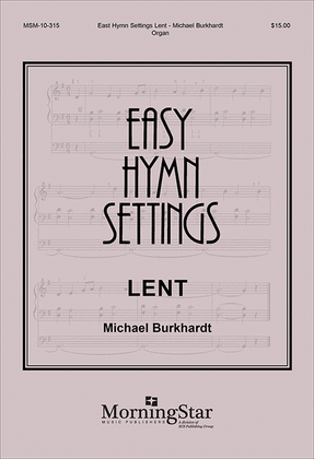 Book cover for Easy Hymn Settings- Lent