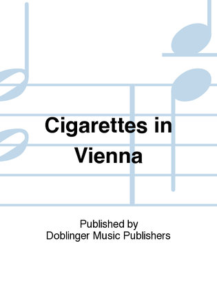Book cover for Cigarettes in Vienna