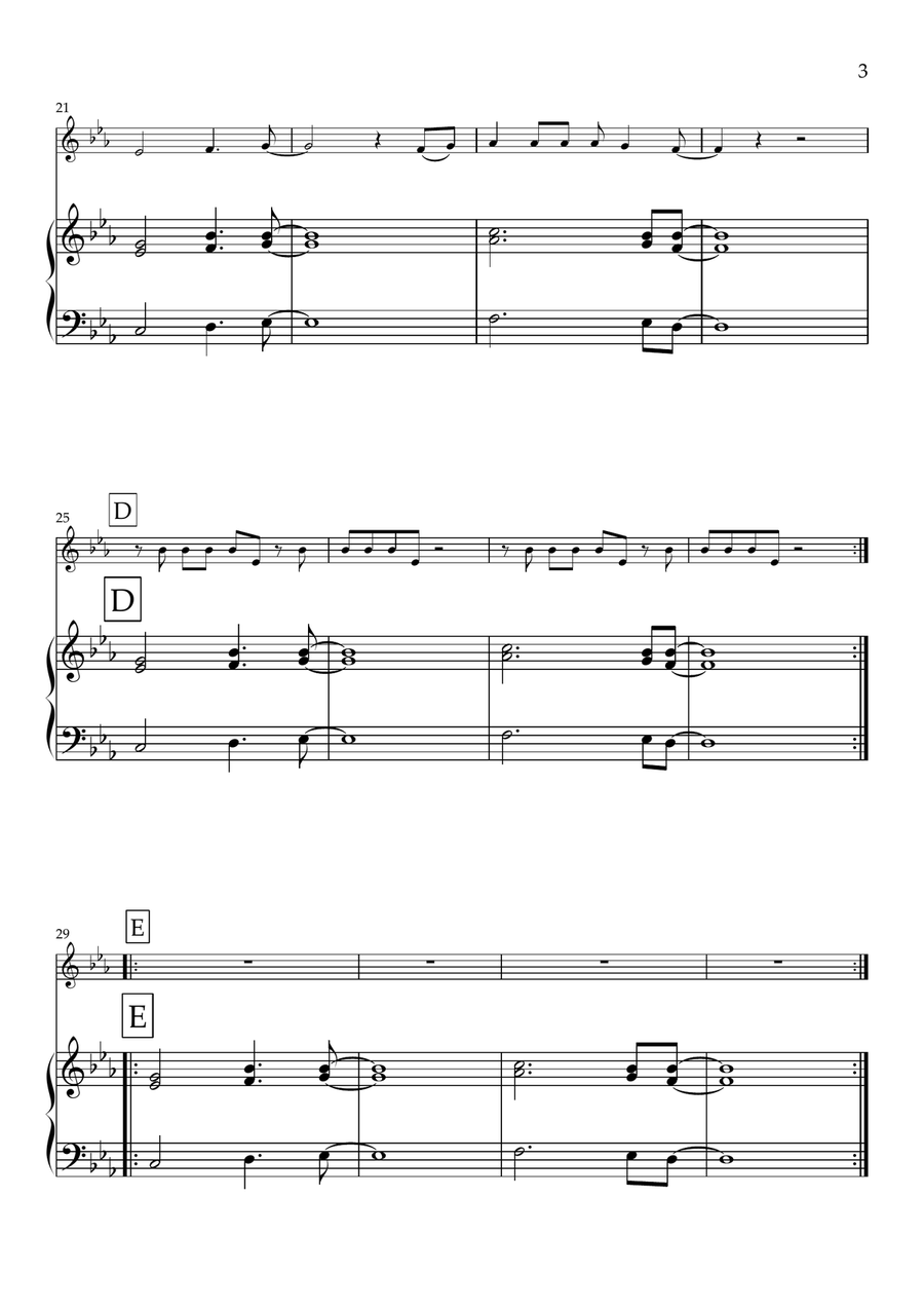 All My Life Chamber Music scores gallery preview page 3
