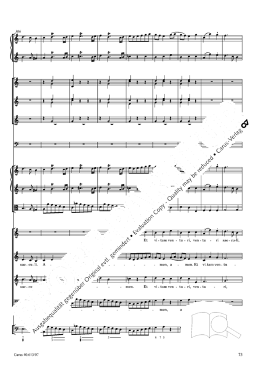Mass in C (Missa in C) Mass in C (Missa in C) 4-Part scores gallery preview page 80