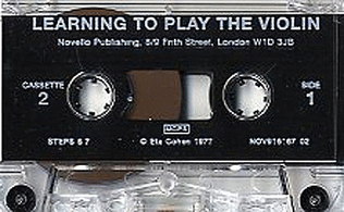 Eta Cohen: Learning To Play The Violin - Cassette 2