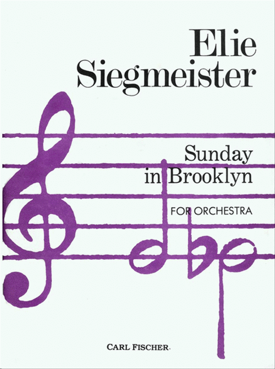Sunday In Brooklyn Orchestra scores gallery preview page 1