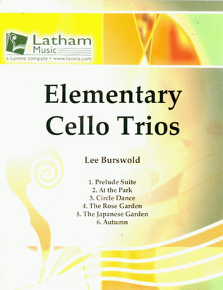 Elementary Cello Trios Sc/Pts