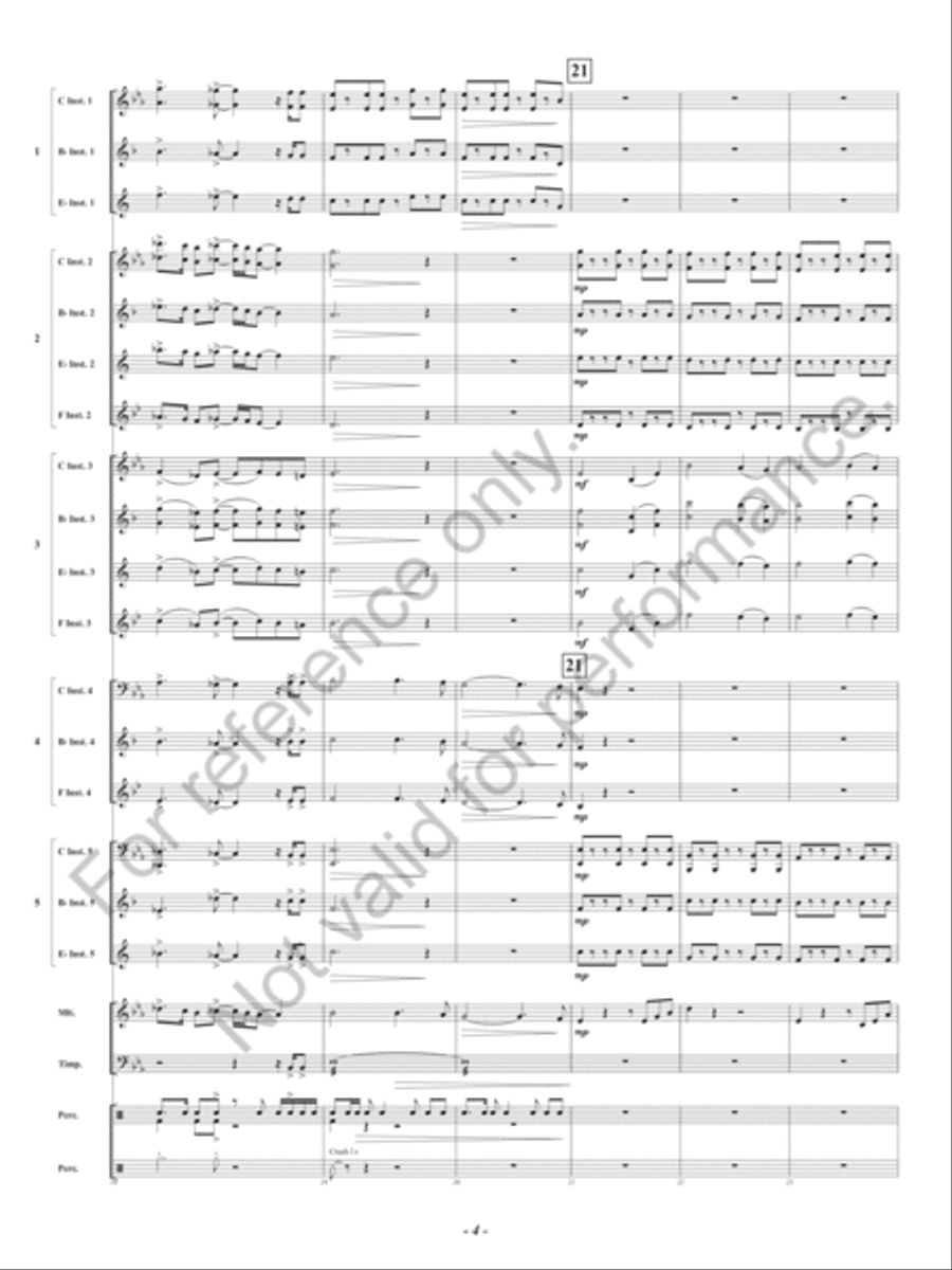 Hero Concert Band scores gallery preview page 7