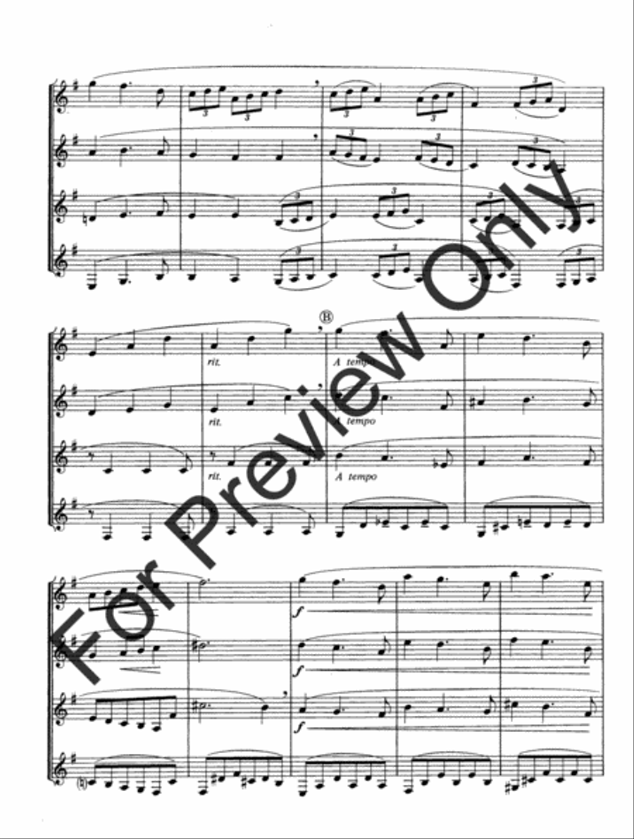 Petite Toot Suite B-Flat Clarinet scores gallery preview page 8