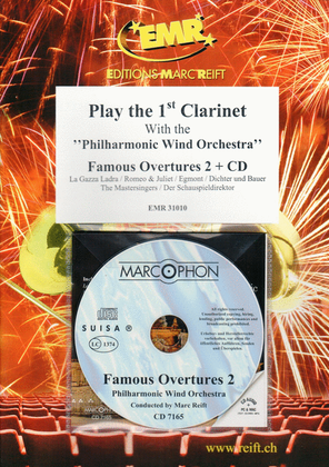 Book cover for Play The 1st Clarinet With The Philharmonic Wind Orchestra