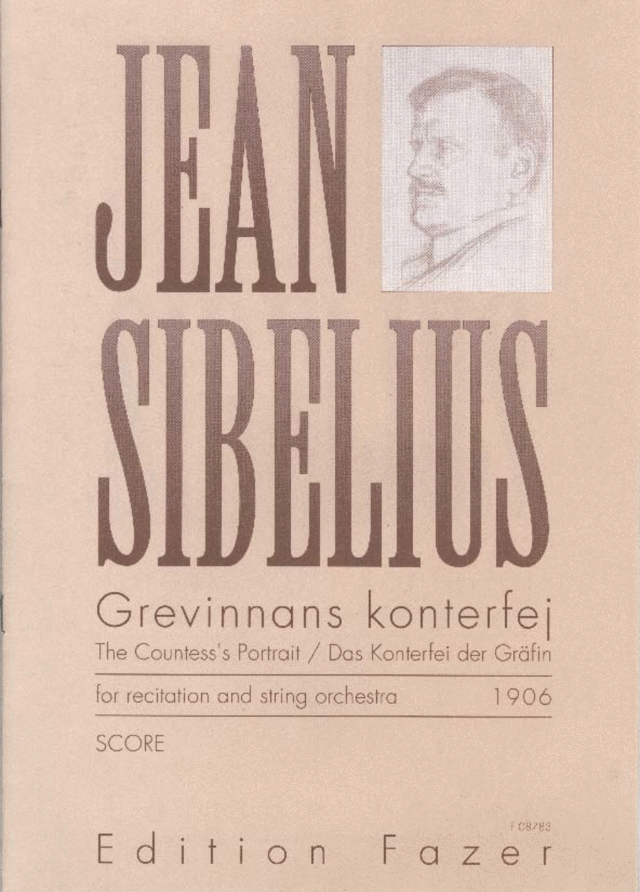 Grevinnans konterfej / The Countess's Portrait String Orchestra scores gallery preview page 1