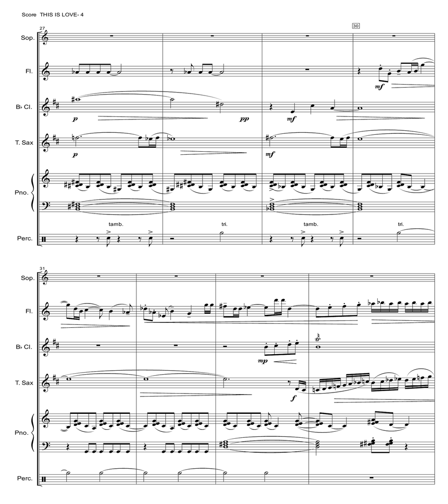 This Is Love (Soprano and Mixed Ensemble) image number null