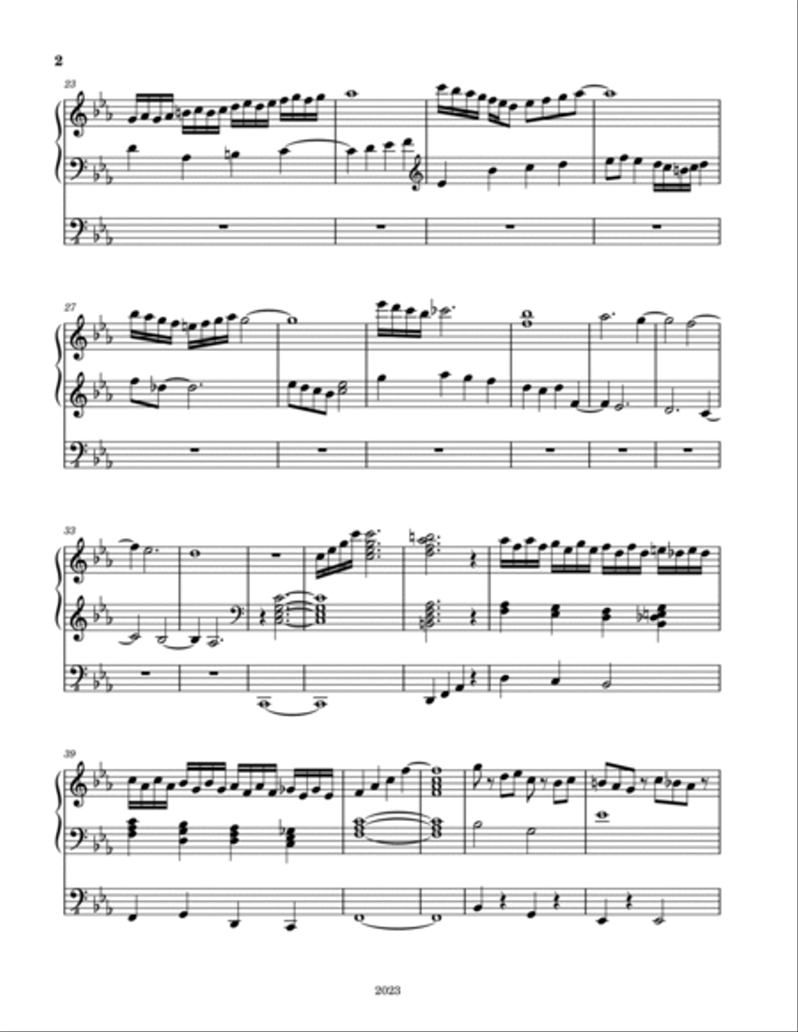Endless Night Endless Night Organ Solo scores gallery preview page 2
