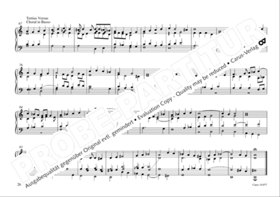 Organ music of the Hasse family Organ Solo scores gallery preview page 27
