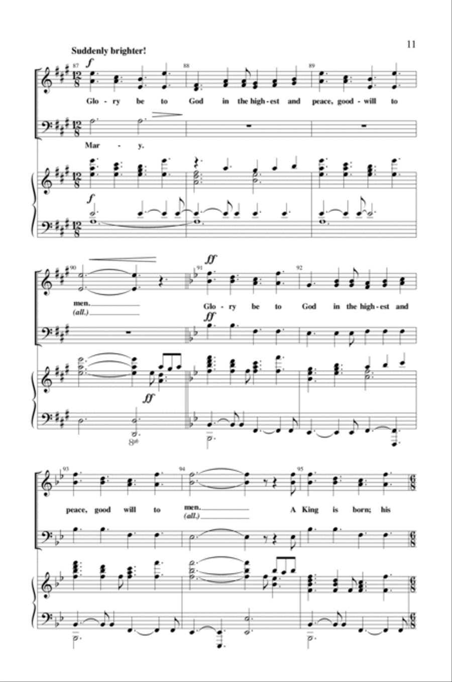 Sing Glory To The King Sing Glory To The King 3-Part scores gallery preview page 11