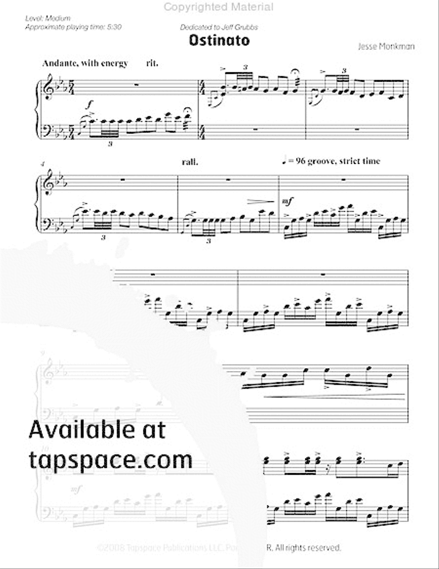 Ostinato Marimba scores gallery preview page 4