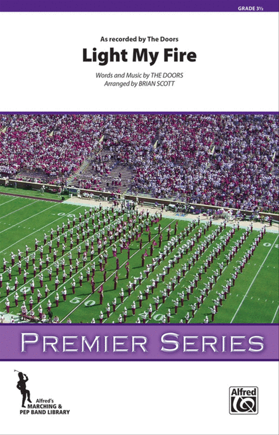Light My Fire Marching Band scores gallery preview page 1