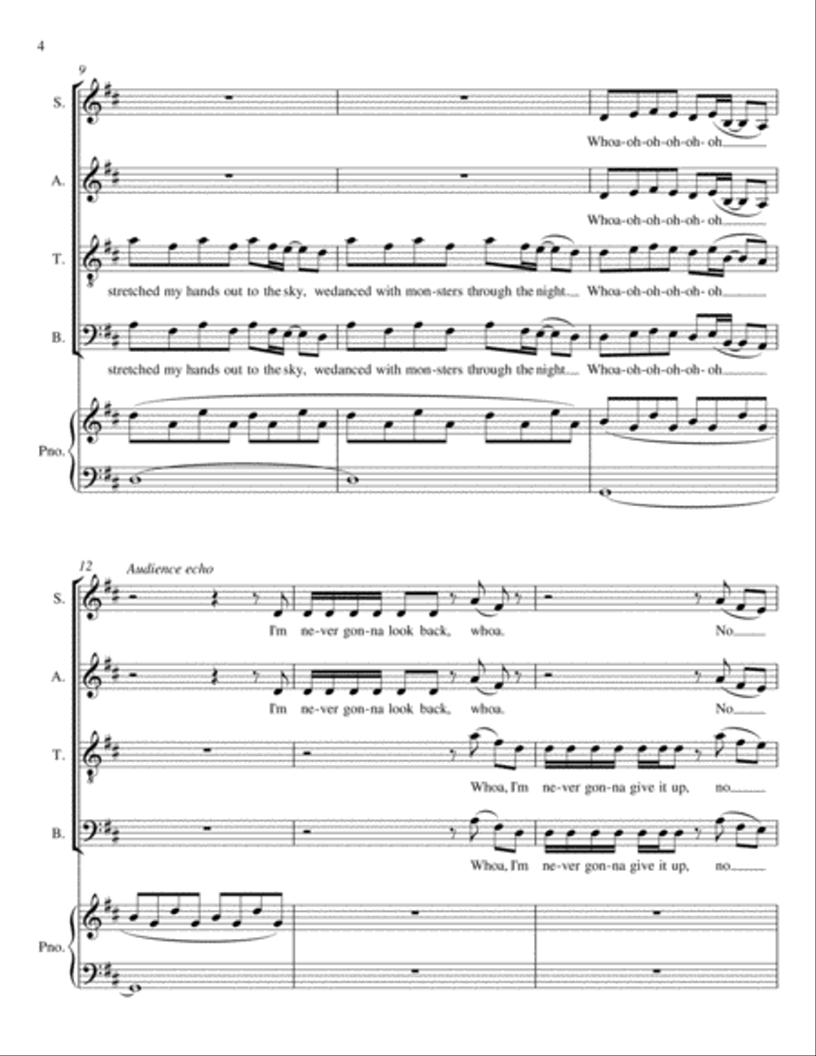 Best Day Of My Life Best Day Of My Life 4-Part scores gallery preview page 2
