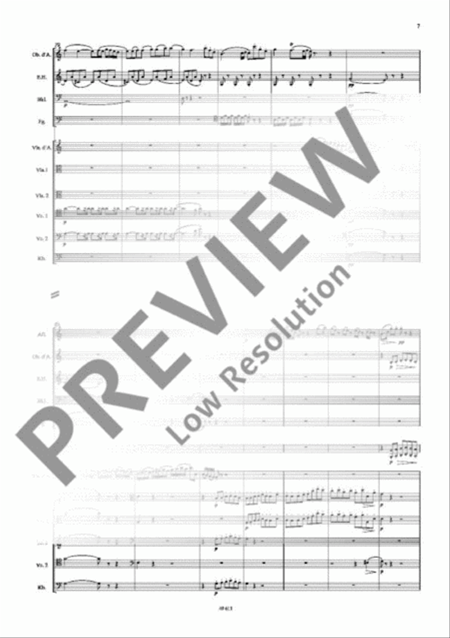 Three Mozart Organ Sonatas Oboe scores gallery preview page 12