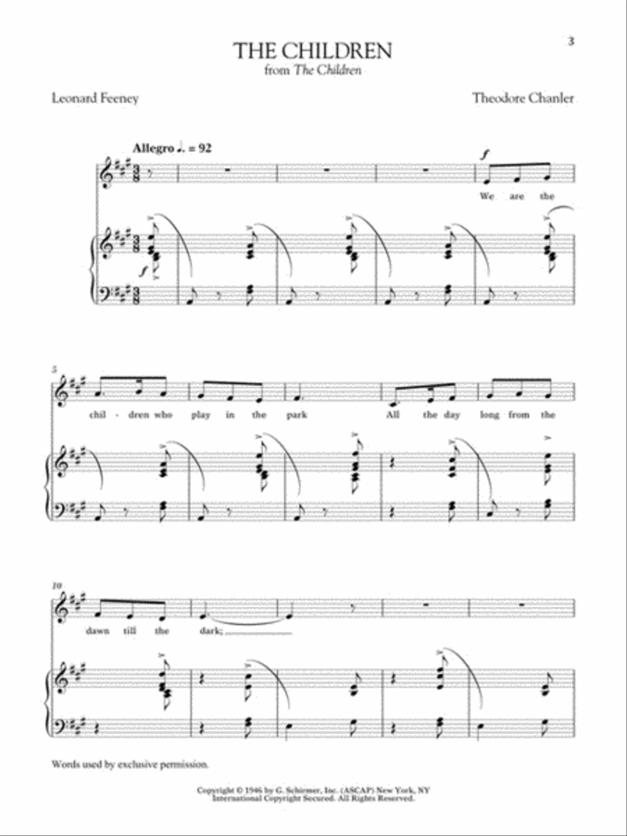 American Art Songs for the Progressing Singer - Mezzo-Soprano Mezzo-Soprano Voice scores gallery preview page 3