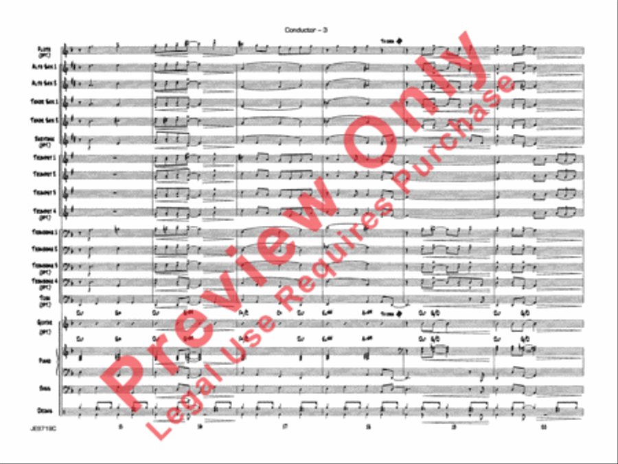 Summertime (from Porgy and Bess) Jazz Ensemble scores gallery preview page 6