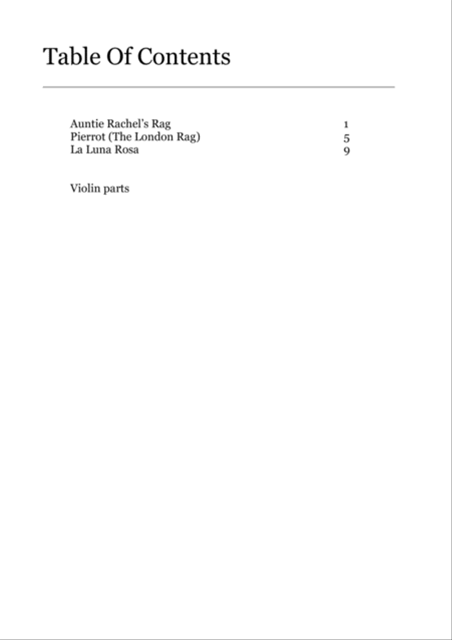3 Fun Melodies for Violin and Piano Violin Solo scores gallery preview page 3
