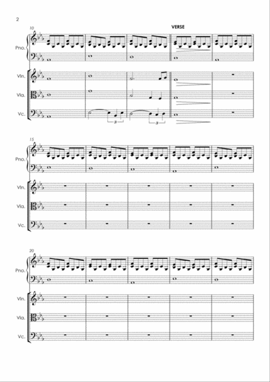 Apologize Cello scores gallery preview page 3