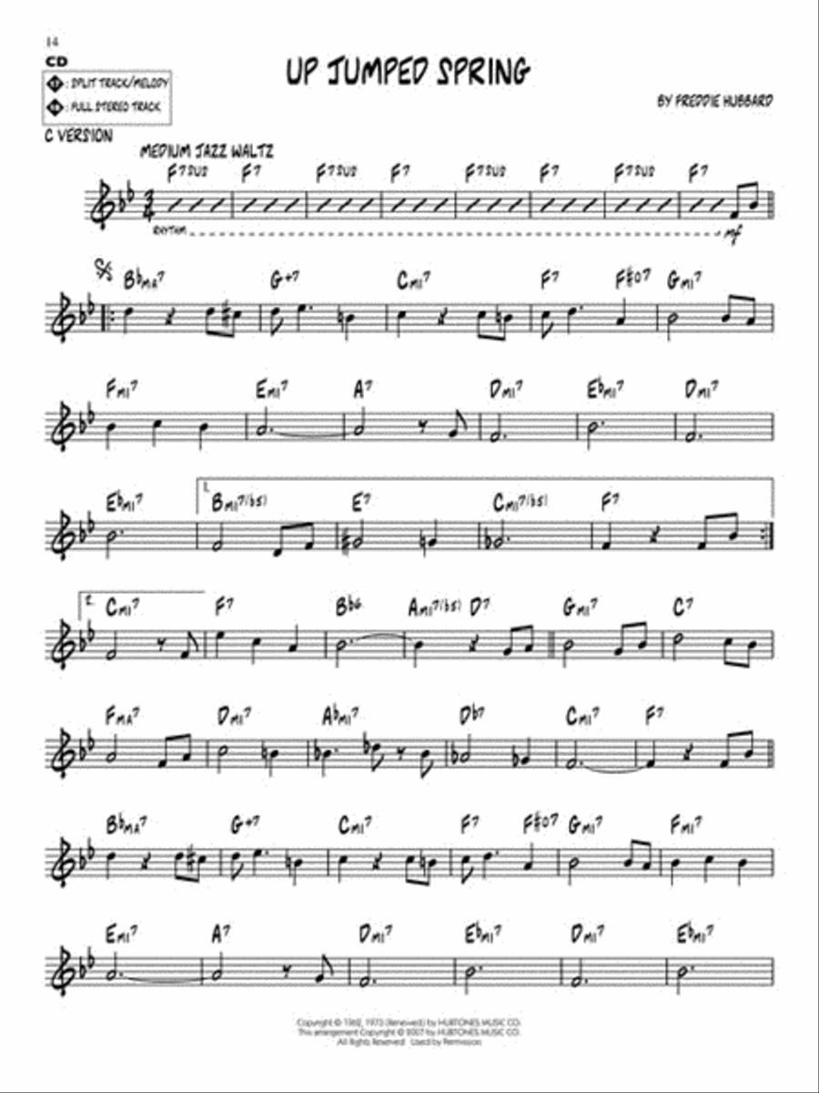 Freddie Hubbard Freddie Hubbard C Instrument scores gallery preview page 6