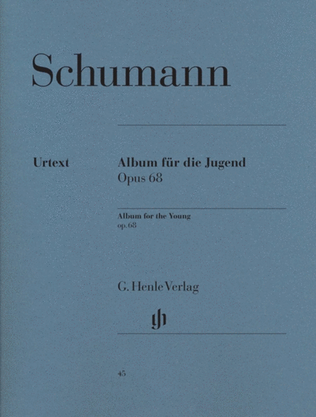 Book cover for Album For The Young Op 68 Urtext