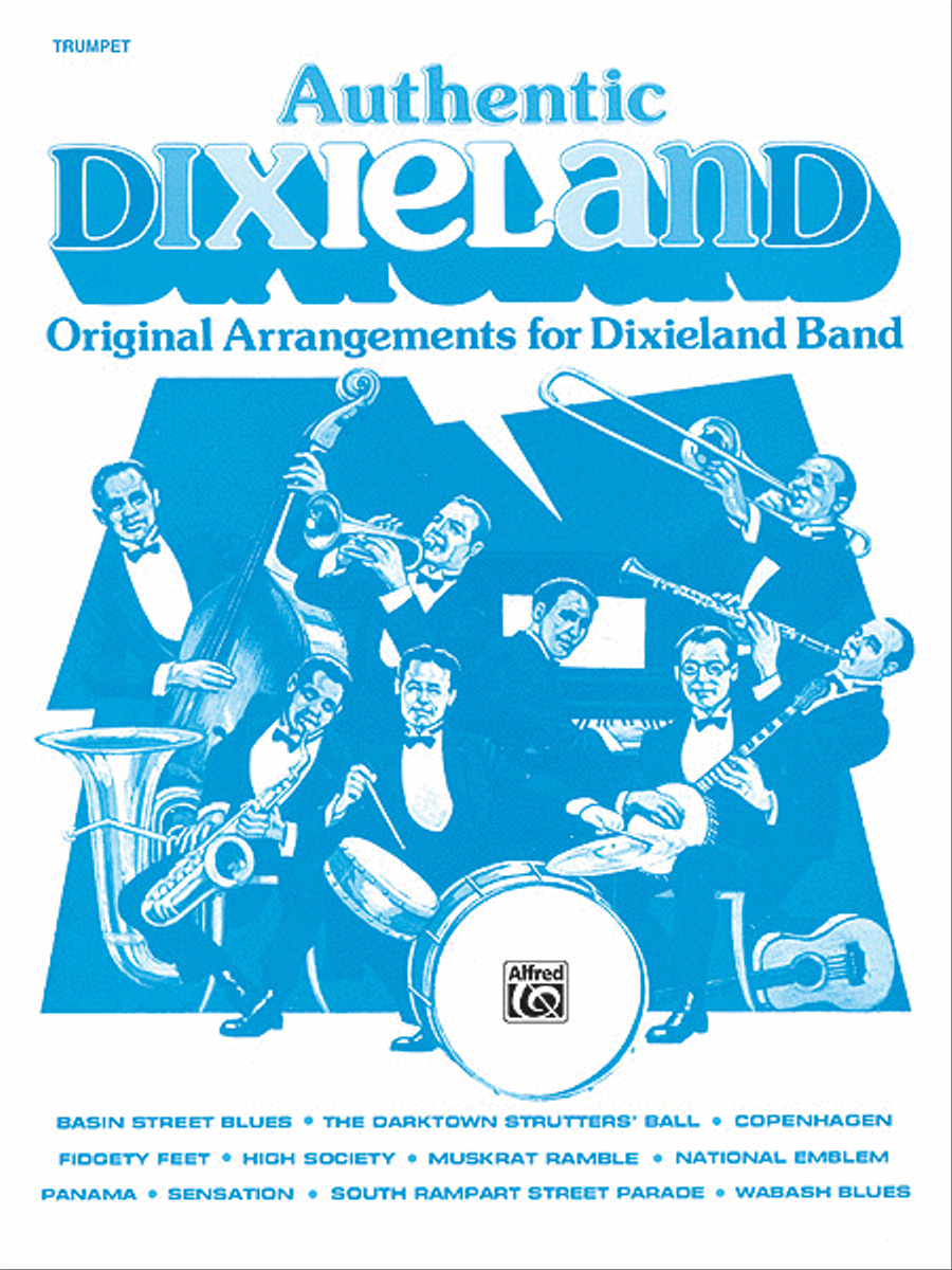 Authentic Dixieland Jazz Ensemble scores gallery preview page 1