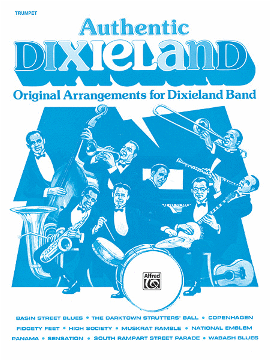 Authentic Dixieland Authentic Dixieland Jazz Ensemble scores gallery preview page 1