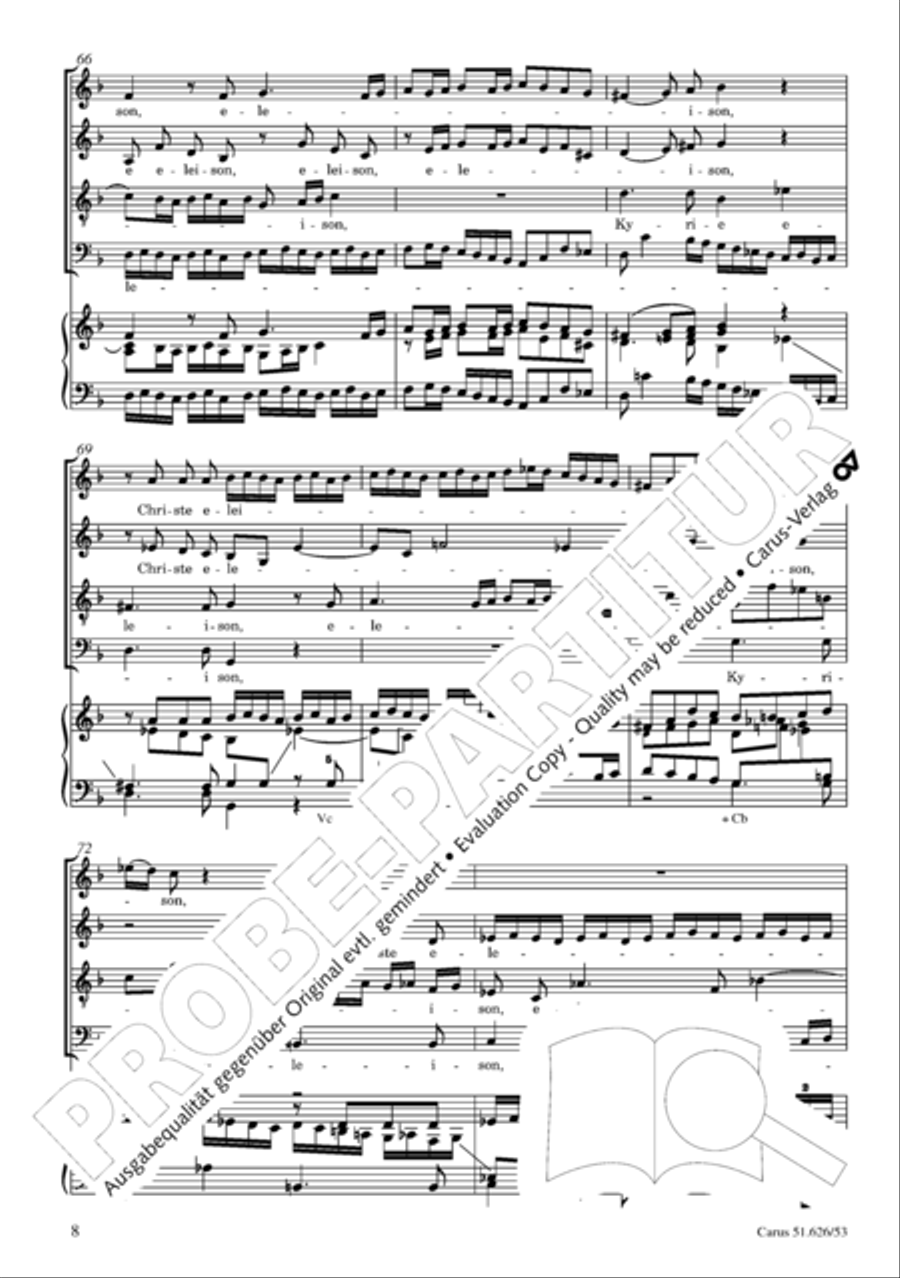 Requiem 4-Part scores gallery preview page 15