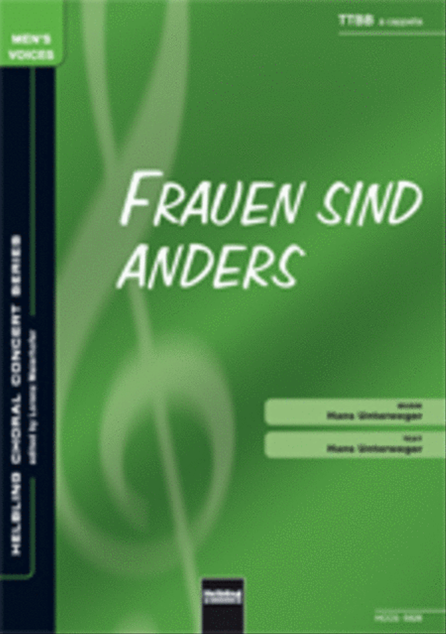 Frauen sind anders Frauen sind anders TTBB scores gallery preview page 1