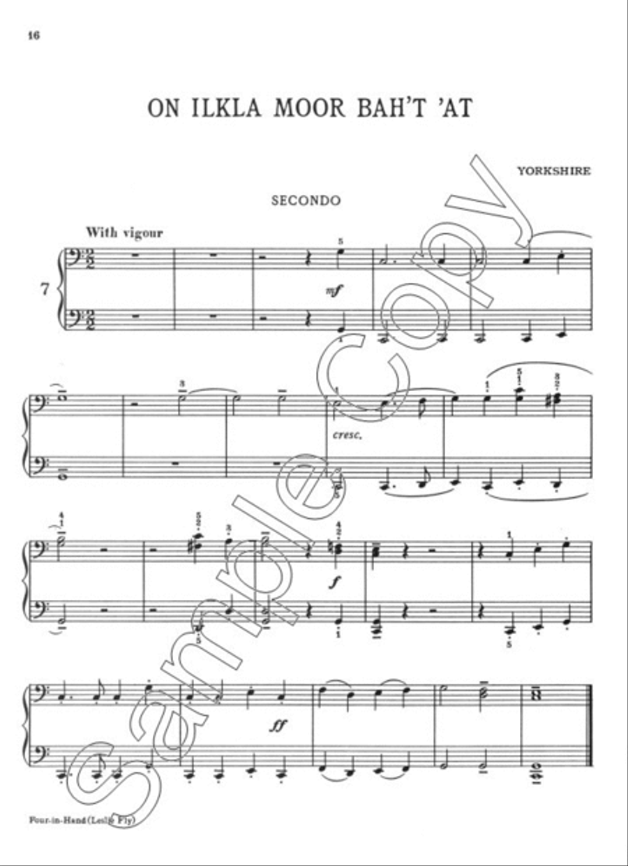 Four in Hand Piano Duet scores gallery preview page 4