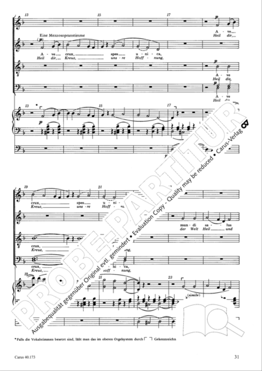 Via crucis 4-Part scores gallery preview page 32